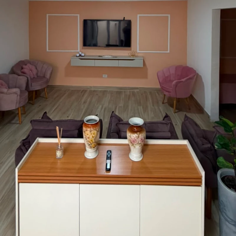 Sala de estar da casa